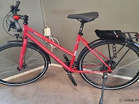Vsf trekkingfiets | model t-500 | kleur raspberry red | maat 50 - afbeelding 2 van  7