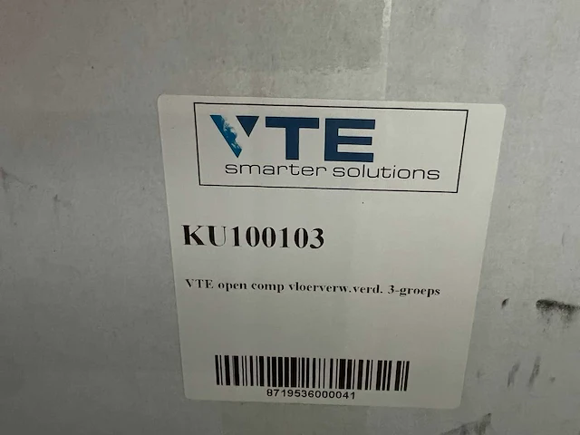 Vte - ku100103 - vloerverwarming verdeler - afbeelding 3 van  3