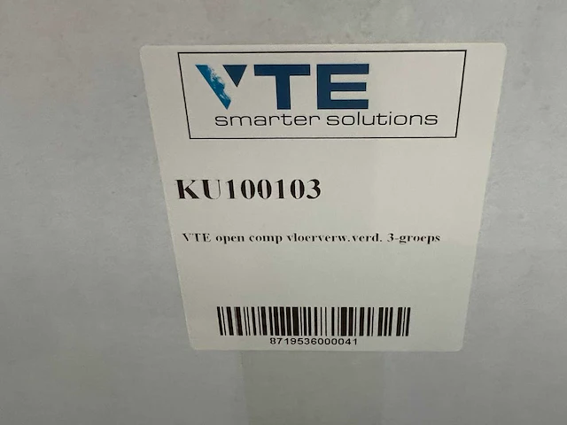 Vte - ku100103 - vloerverwarming verdeler - afbeelding 2 van  2