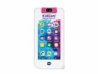 Vtech kidicom advance 3.0 telefoon interactieve kinder mobiel met camera educatief speelgoed vanaf 5 roze - afbeelding 1 van  4