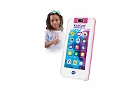 Vtech kidicom advance 3.0 telefoon interactieve kinder mobiel met camera educatief speelgoed vanaf 5 roze - afbeelding 2 van  4