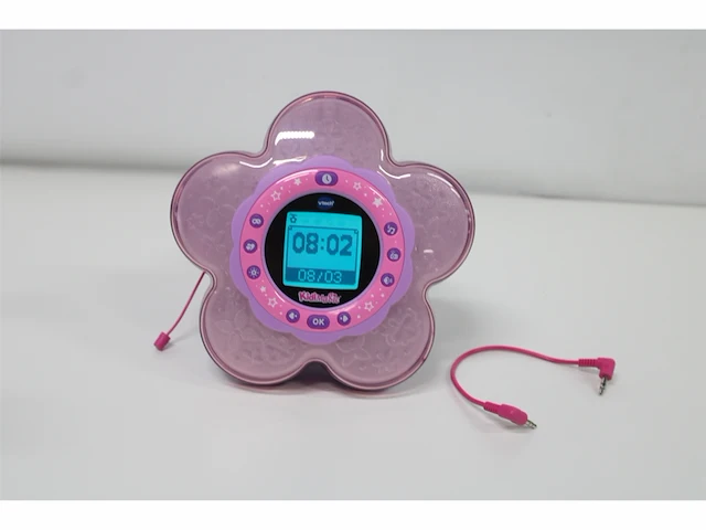 Vtech kidimagic galaxylight 9 in 1 kinderwekker kinderklok vanaf 6 jaar roze - afbeelding 3 van  3