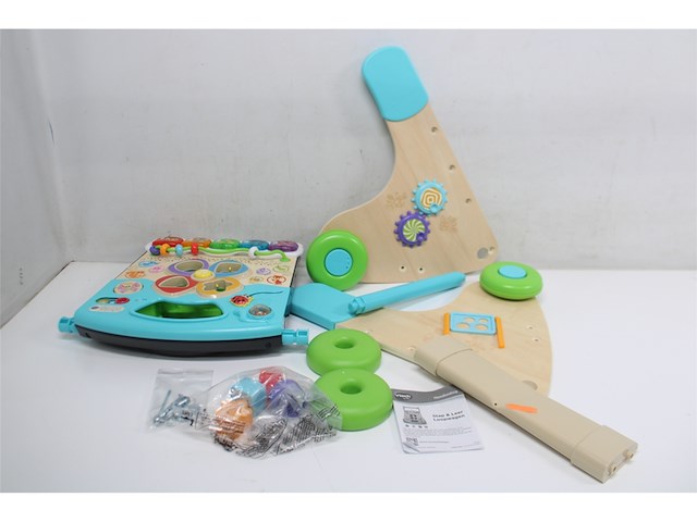 Vtech stap & leer loopwagen educatief speelgoed - afbeelding 2 van  3