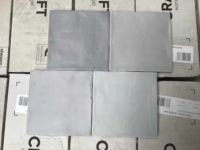 Vtwonen craft light grey wandtegel 12,5x12,5 cm 19 m² - afbeelding 1 van  4