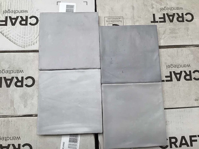 Vtwonen craft light grey wandtegel 12,5x12,5 cm 19 m² - afbeelding 4 van  4