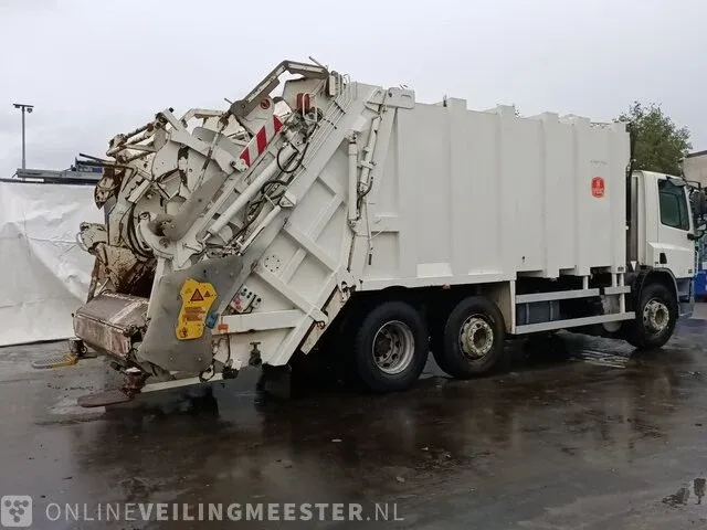 Vuilniswagen achterlader daf, 2007 daf cf 75 310 as-tronic, bouwjaar 2007 - afbeelding 2 van  50