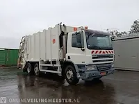 Vuilniswagen achterlader daf, 2007 daf cf 75 310 as-tronic, bouwjaar 2007 - afbeelding 4 van  50