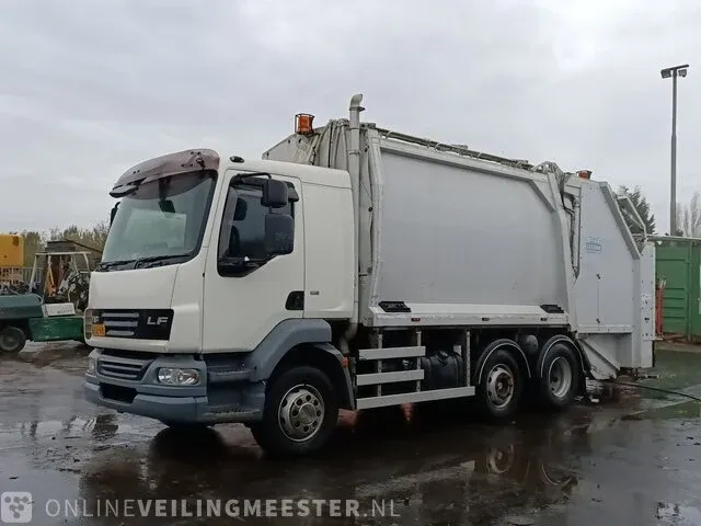 Vuilniswagen achterlader daf, 2009 daf lf55-220, bouwjaar 2009 - afbeelding 34 van  42