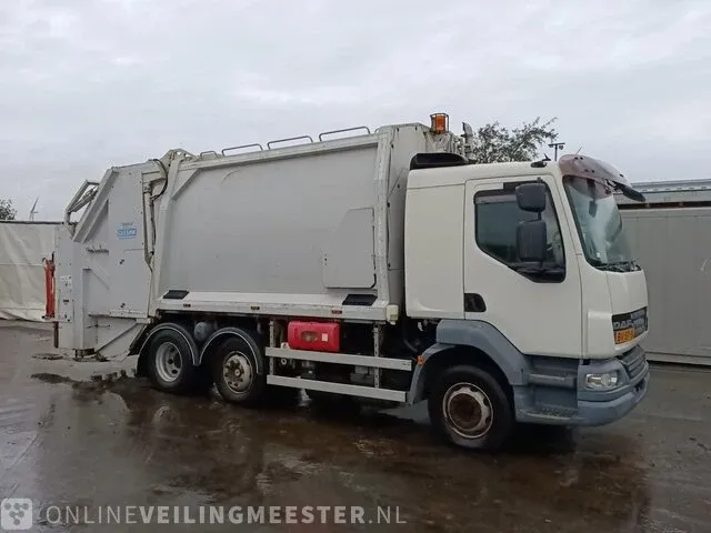 Vuilniswagen achterlader daf, 2009 daf lf55-220, bouwjaar 2009 - afbeelding 42 van  42