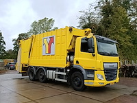 Vuilniswagen, daf, cf 290 fag opbouw achterlader geesinknorba gcp v 08/12-25, 2016 - afbeelding 2 van  44