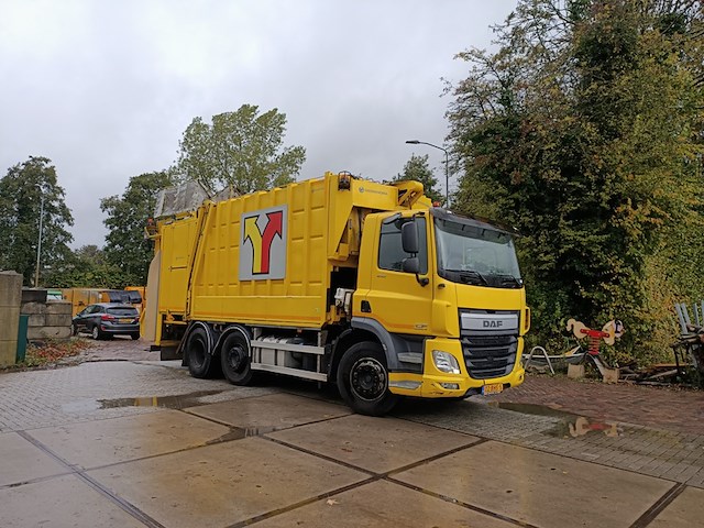 Vuilniswagen daf, cf 290 fag opbouw achterlader geesinknorbar gcp v 08/12-25, bouwjaar 2016 - afbeelding 33 van  37