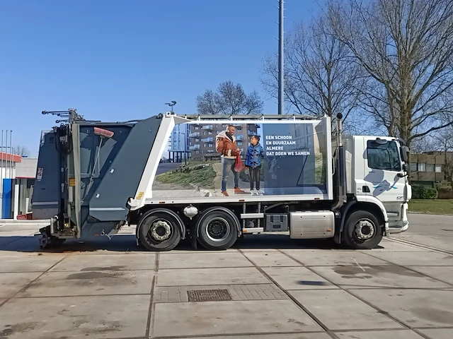 Vuilniswagen, daf, cf 290 fan achterlader zoeller ekopres medium, 2017, 111644 km - afbeelding 12 van  40