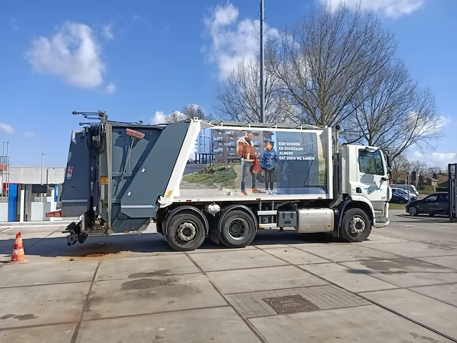 Vuilniswagen, daf, cf 290 fan achterlader zoeller ekopres medium, 2017, 111644 km - afbeelding 31 van  40