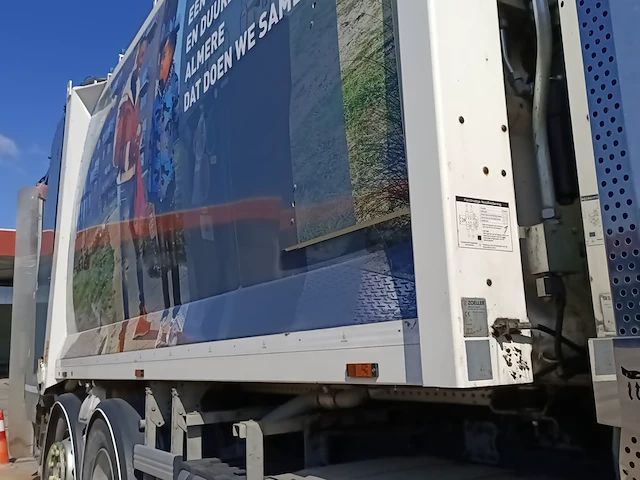 Vuilniswagen, daf, cf 290 fan achterlader zoeller ekopres medium, 2017, 111644 km - afbeelding 39 van  40