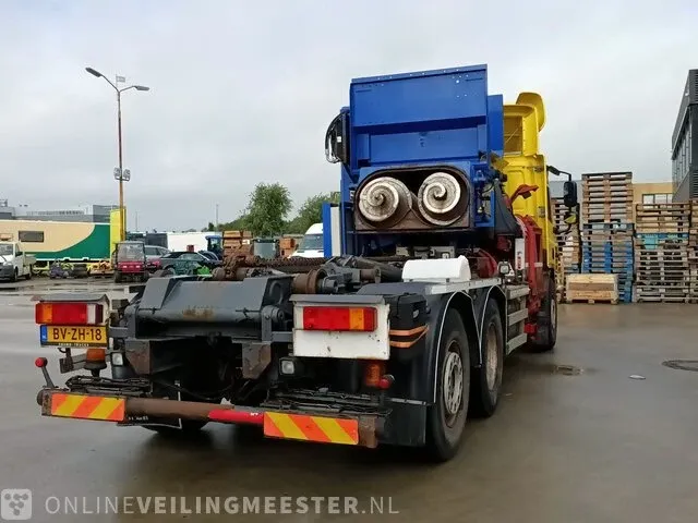 Vuilniswagen daf, cf 75 zijlader, bouwjaar 2009 - afbeelding 2 van  46