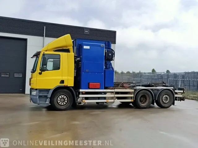 Vuilniswagen daf, cf 75 zijlader, bouwjaar 2009 - afbeelding 12 van  46