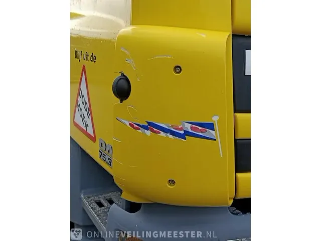 Vuilniswagen daf, cf 75 zijlader, bouwjaar 2009 - afbeelding 39 van  46