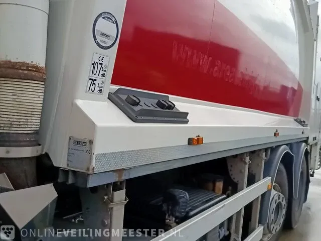 Vuilniswagen daf, cf 75.250 / fag cf75, achterlader geesink gpm iii v20h25 splitlift, bouwjaar 2009 | 344146 km | bv-tg-71 - afbeelding 16 van  34