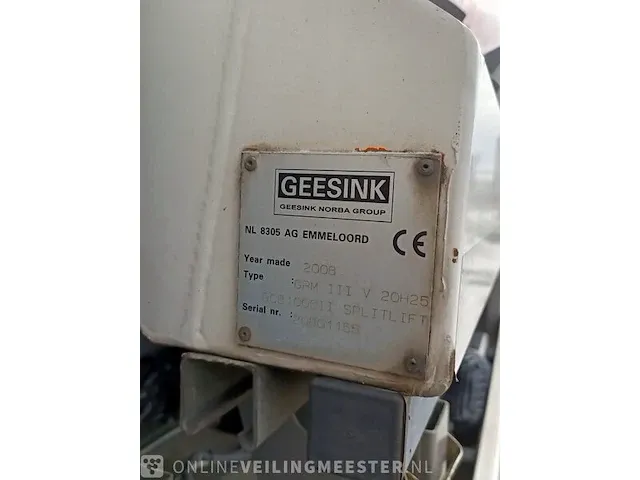 Vuilniswagen daf, cf 75.250 / fag cf75, achterlader geesink gpm iii v20h25 splitlift, bouwjaar 2009 | 344146 km | bv-tg-71 - afbeelding 17 van  34