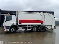 Vuilniswagen daf, cf 75.250 / fag cf75, achterlader geesink gpm iii v20h25 splitlift, bouwjaar 2009 | 344146 km | bv-tg-71 - afbeelding 23 van  34