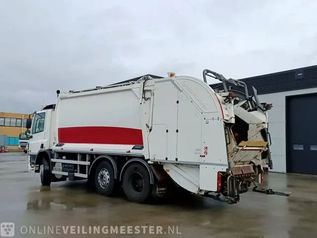 Vuilniswagen daf, cf 75.250 / fag cf75, achterlader geesink gpm iii v20h25 splitlift, bouwjaar 2009 | 344146 km | bv-tg-71 - afbeelding 29 van  34