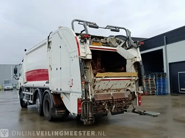 Vuilniswagen daf, cf 75.250 / fag cf75, achterlader geesink gpm iii v20h25 splitlift, bouwjaar 2009 | 344146 km | bv-tg-71 - afbeelding 30 van  34