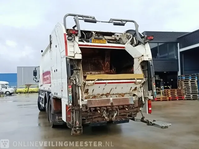 Vuilniswagen daf, cf 75.250 / fag cf75, achterlader geesink gpm iii v20h25 splitlift, bouwjaar 2009 | 344146 km | bv-tg-71 - afbeelding 31 van  34