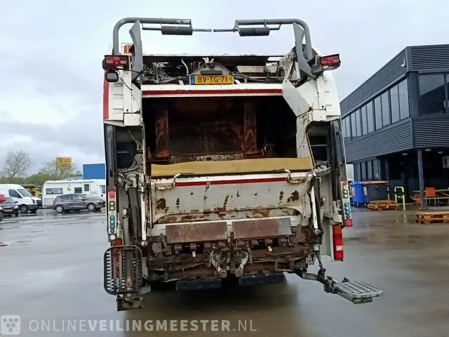 Vuilniswagen daf, cf 75.250 / fag cf75, achterlader geesink gpm iii v20h25 splitlift, bouwjaar 2009 | 344146 km | bv-tg-71 - afbeelding 32 van  34