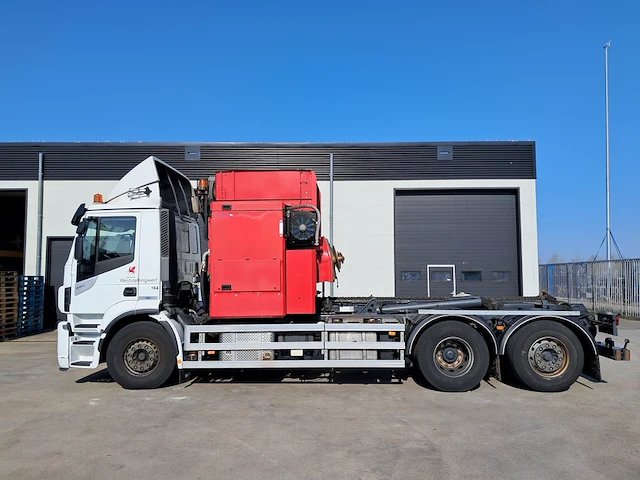 Vuilniswagen iveco, stralis 360 met translift plus duo ies containersysteem, bouwjaar 2017 - afbeelding 12 van  60