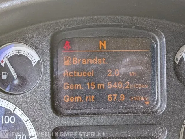 Vuilniswagen met achterlader daf, fag cf 75.250, bouwjaar 2012 | 235616 km - afbeelding 6 van  51