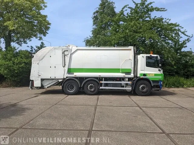 Vuilniswagen met achterlader daf, fag cf 75.250, bouwjaar 2012 | 235616 km - afbeelding 12 van  51
