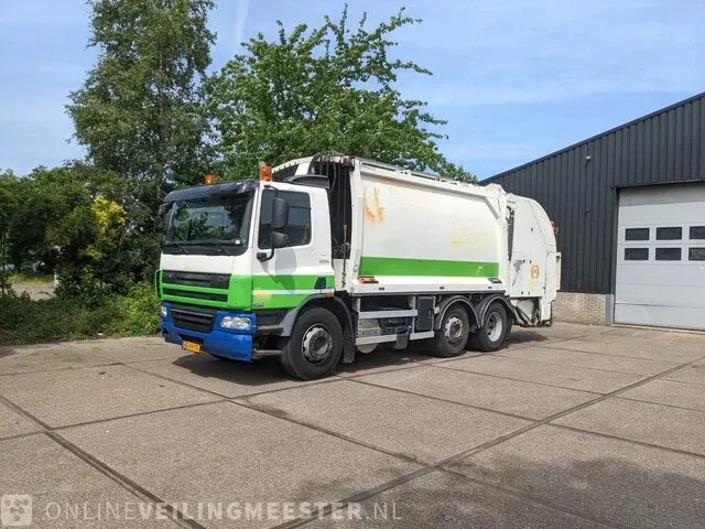 Vuilniswagen met achterlader daf, fag cf 75.250, bouwjaar 2012 | 235616 km - afbeelding 49 van  51
