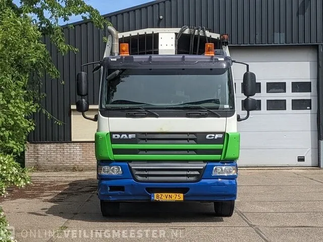 Vuilniswagen met achterlader daf, fag cf 75.250, bouwjaar 2012 | 235616 km - afbeelding 50 van  51