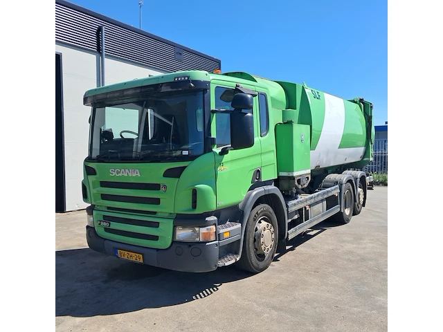 Vuilniswagen, scania, p 280 b 6x2*4, 2009 - afbeelding 1 van  49