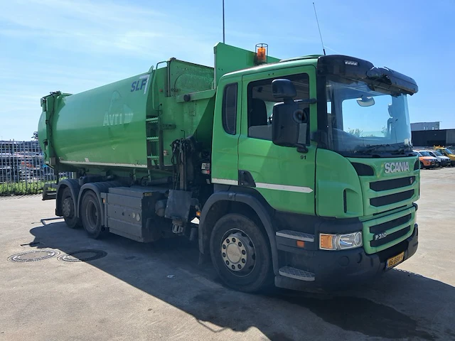 Vuilniswagen scania, p310, bouwjaar 2013 - afbeelding 45 van  48