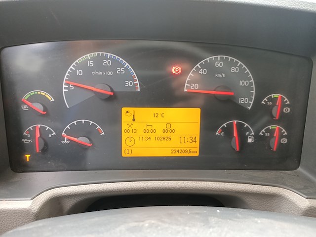 Vuilniswagen, volvo, fe 6x2r met opbouw achterlader geesinknorba gpm iii v 20h25, 2012 - afbeelding 11 van  42