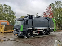 Vuilniswagen, volvo, fe 6x2r met opbouw achterlader geesinknorba gpm iii v 20h25, 2012