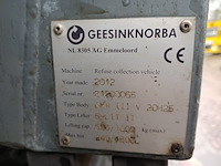 Vuilniswagen, volvo, fe 6x2r met opbouw achterlader geesinknorba gpm iii v 20h25, 2012 - afbeelding 26 van  42
