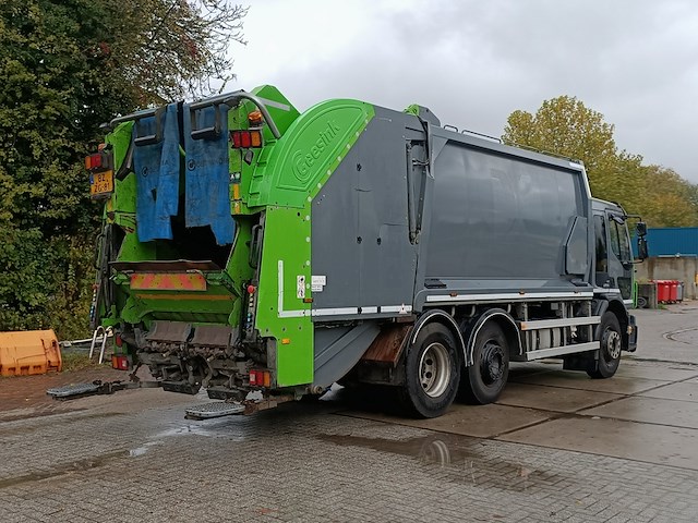 Vuilniswagen, volvo, fe 6x2r met opbouw achterlader geesinknorba gpm iii v 20h25, 2012 - afbeelding 40 van  42