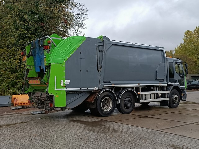 Vuilniswagen, volvo, fe 6x2r met opbouw achterlader geesinknorba gpm iii v 20h25, 2012 - afbeelding 41 van  42