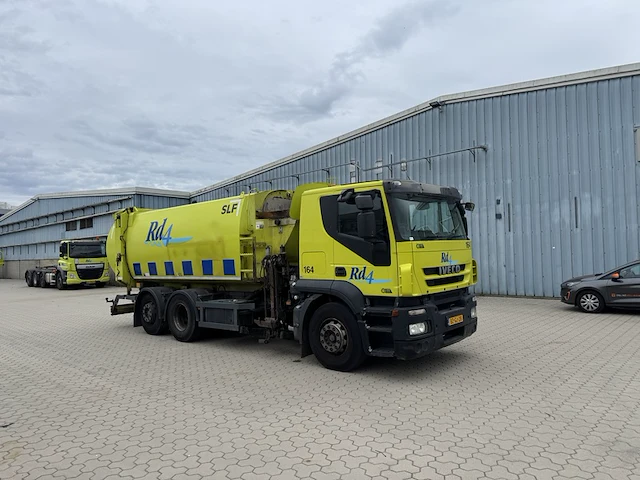 Vuilniswagen zijlader iveco, at260s31y/ps eev opbouw haller slf 22m³, bouwjaar 2011 - afbeelding 12 van  56