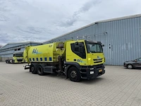 Vuilniswagen zijlader iveco, at260s31y/ps eev opbouw haller slf 22m³, bouwjaar 2011 - afbeelding 12 van  56