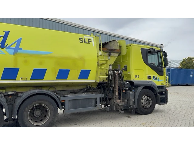 Vuilniswagen zijlader iveco, at260s31y/ps eev opbouw haller slf 22m³, bouwjaar 2011 - afbeelding 45 van  56