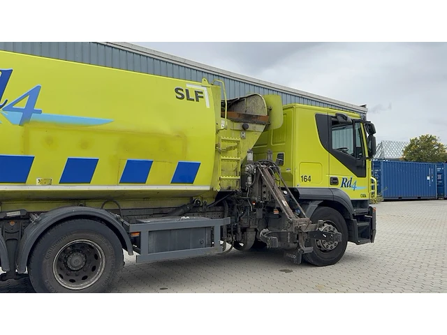 Vuilniswagen zijlader iveco, at260s31y/ps eev opbouw haller slf 22m³, bouwjaar 2011 - afbeelding 53 van  56