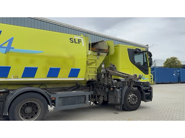 Vuilniswagen zijlader iveco, at260s31y/ps eev opbouw haller slf 22m³, bouwjaar 2011 - afbeelding 54 van  56