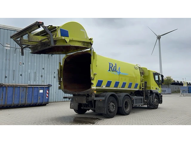 Vuilniswagen zijlader iveco, at260s31y/ps eev opbouw haller slf 22m³, bouwjaar 2011 - afbeelding 56 van  56