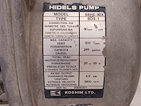 Vuilwaterpomp 54m³ benzine koshin, seh-80x, bouwjaar 2011 - afbeelding 2 van  10