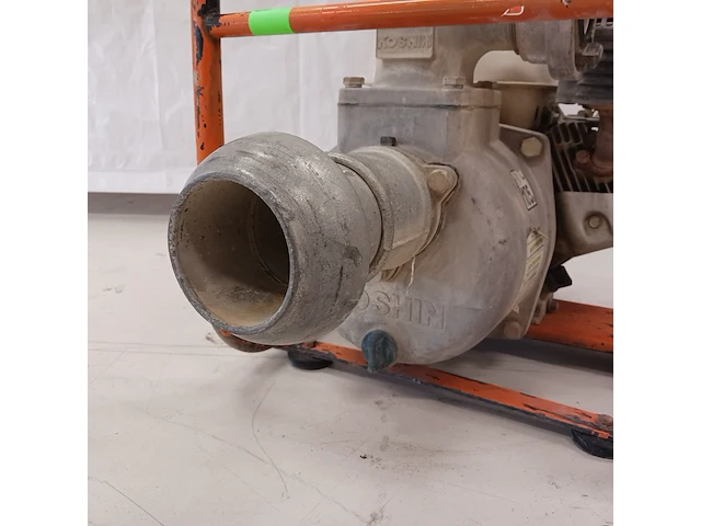Vuilwaterpomp 54m³ benzine koshin, seh-80x, bouwjaar 2011 - afbeelding 4 van  10