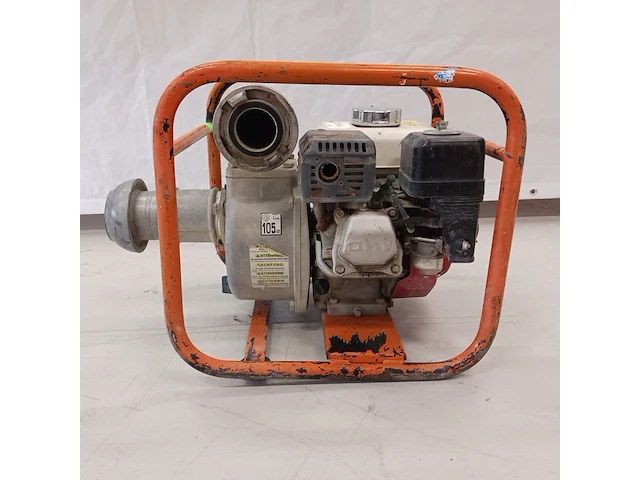 Vuilwaterpomp 54m³ benzine koshin, seh-80x, bouwjaar 2011 - afbeelding 5 van  10
