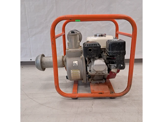 Vuilwaterpomp 54m³ benzine koshin, seh-80x, bouwjaar 2015 - afbeelding 3 van  7